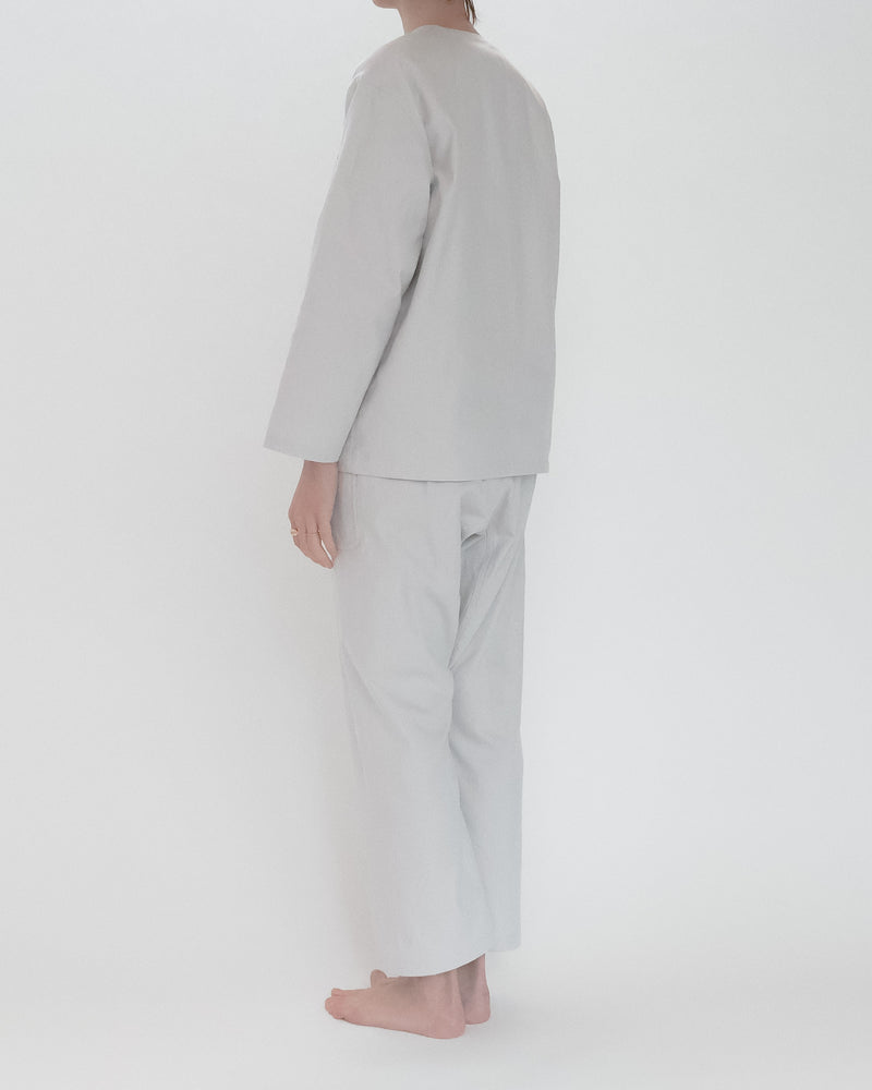 V-Necked Pajama Shirt