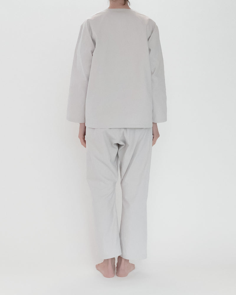 V-Necked Pajama Shirt