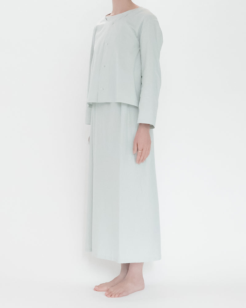 Crew Necked Pajama Shirt