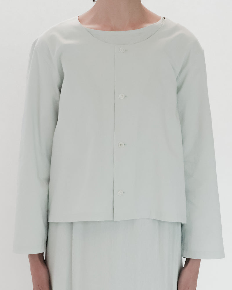 Crew Necked Pajama Shirt