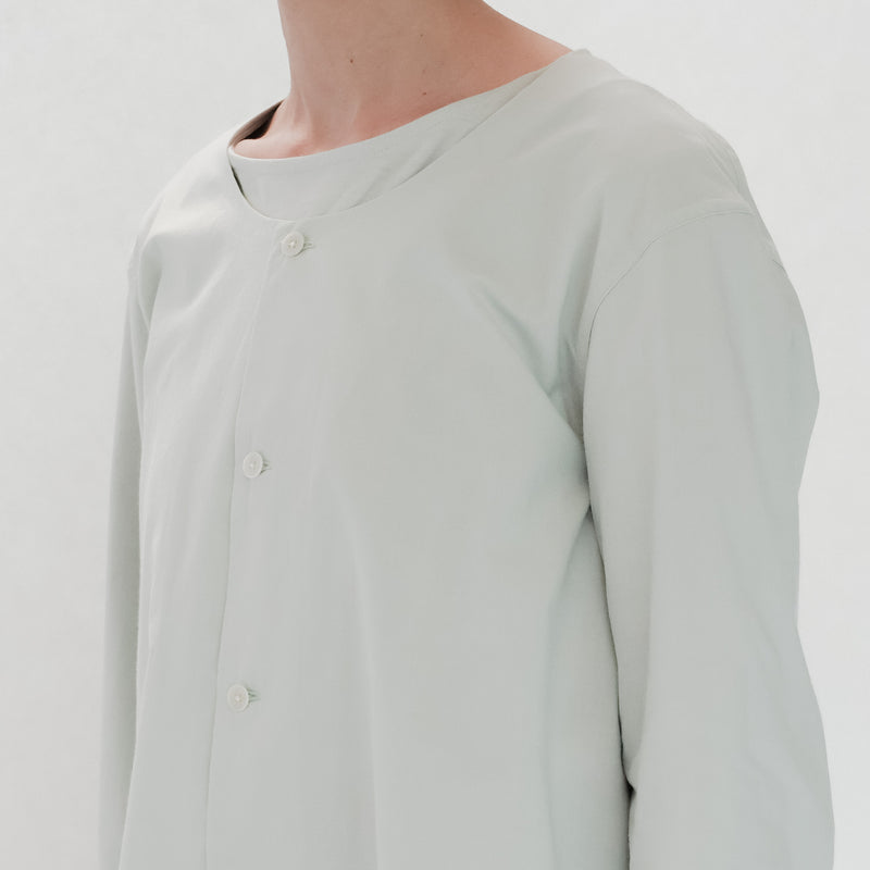 Crew Necked Pajama Shirt