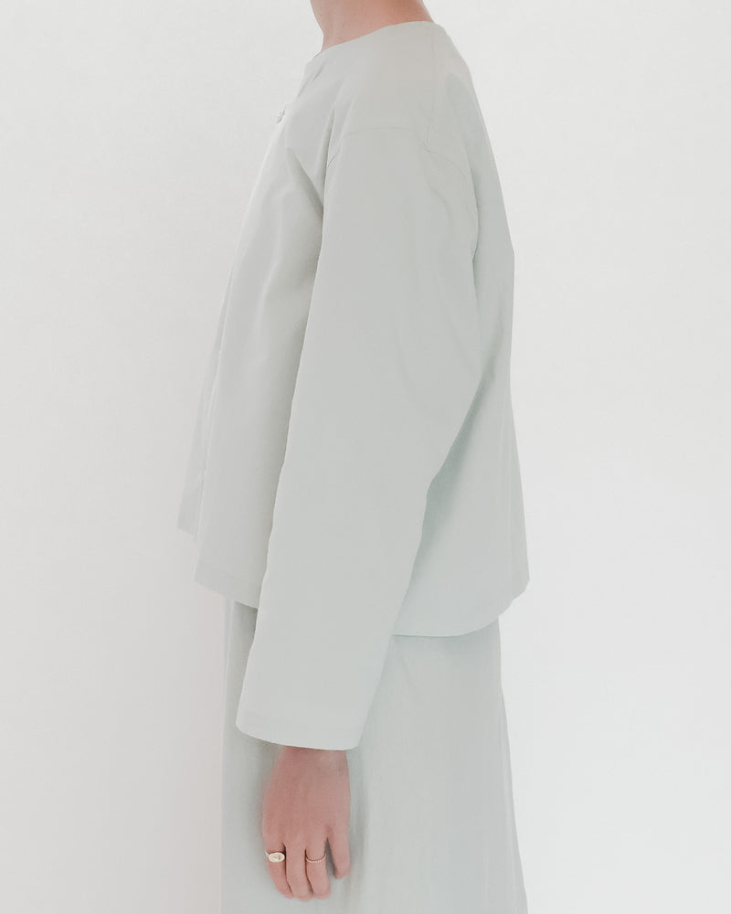 Crew Necked Pajama Shirt
