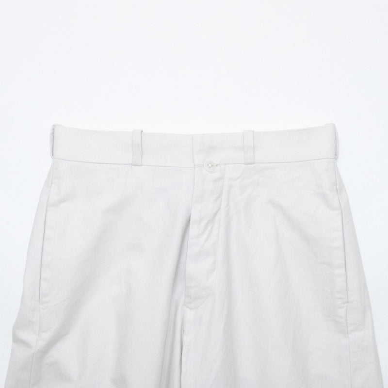 Chino Cloth Trousers Wide