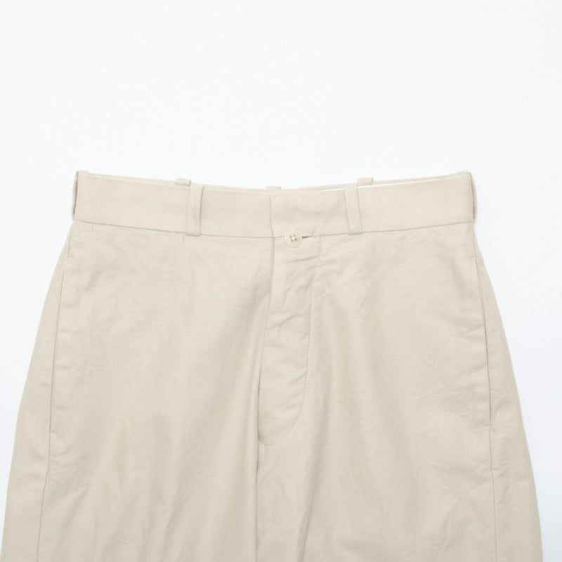 Chino Cloth Trousers Wide