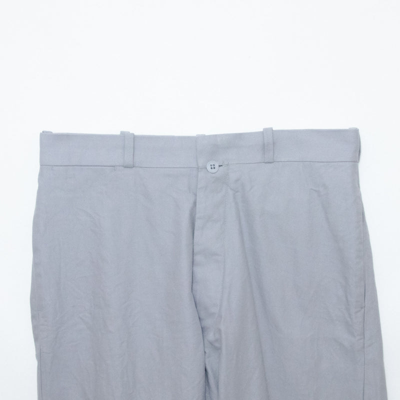 Chino Cloth Trousers Wide Tapered