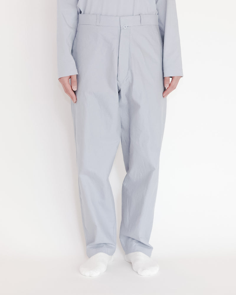Chino Cloth Trousers Wide Tapered