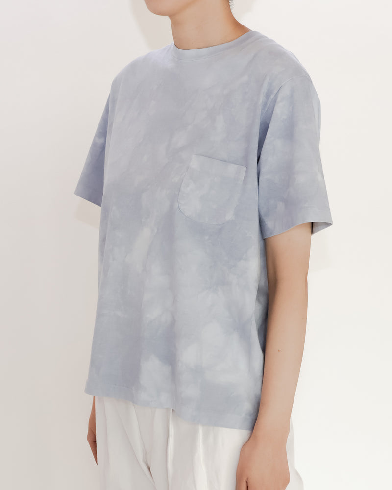 Dry-touch Short Sleeve Tubular T-shirts Tie-Dye
