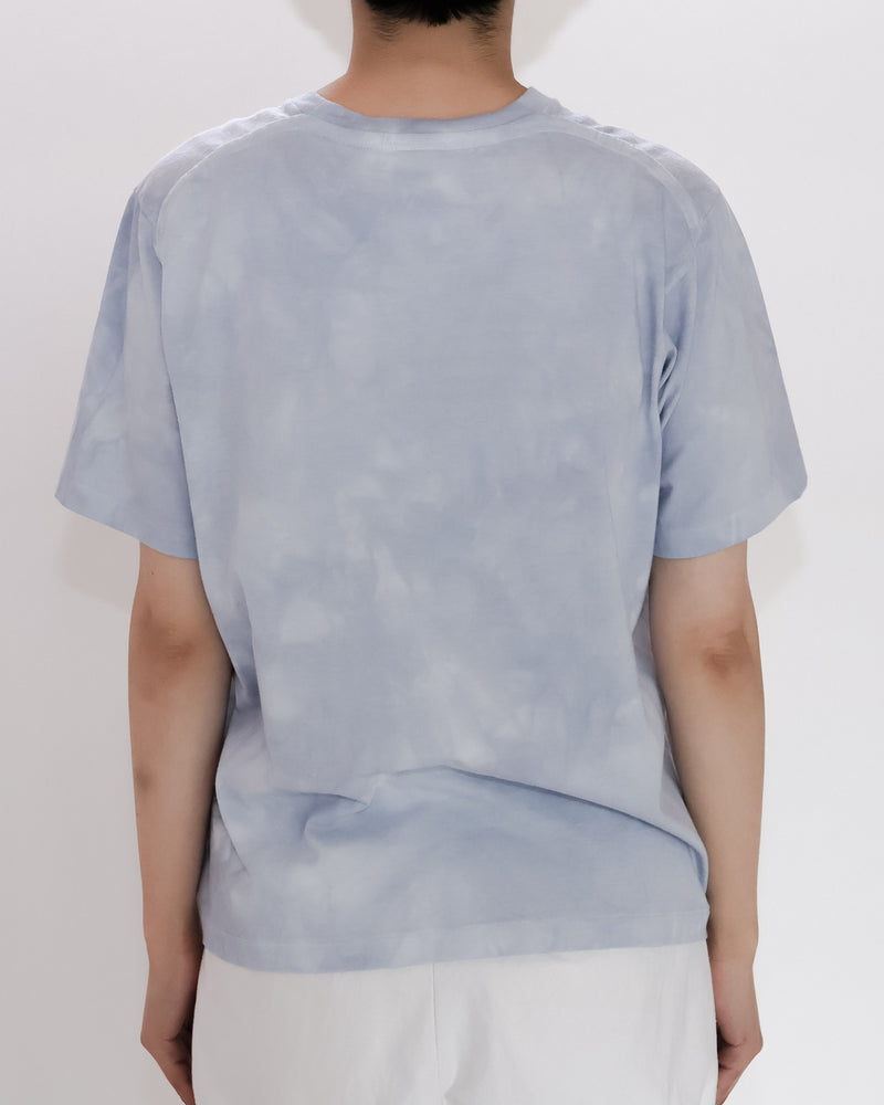 Dry-touch Short Sleeve Tubular T-shirts Tie-Dye