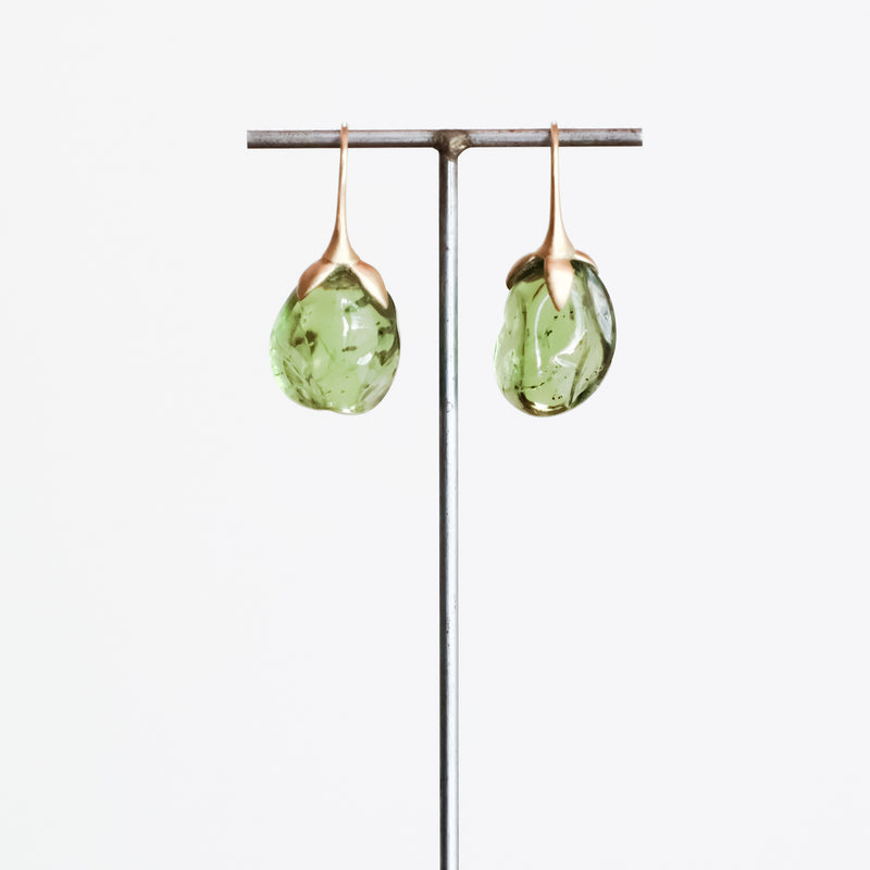 Eggplant Earrings