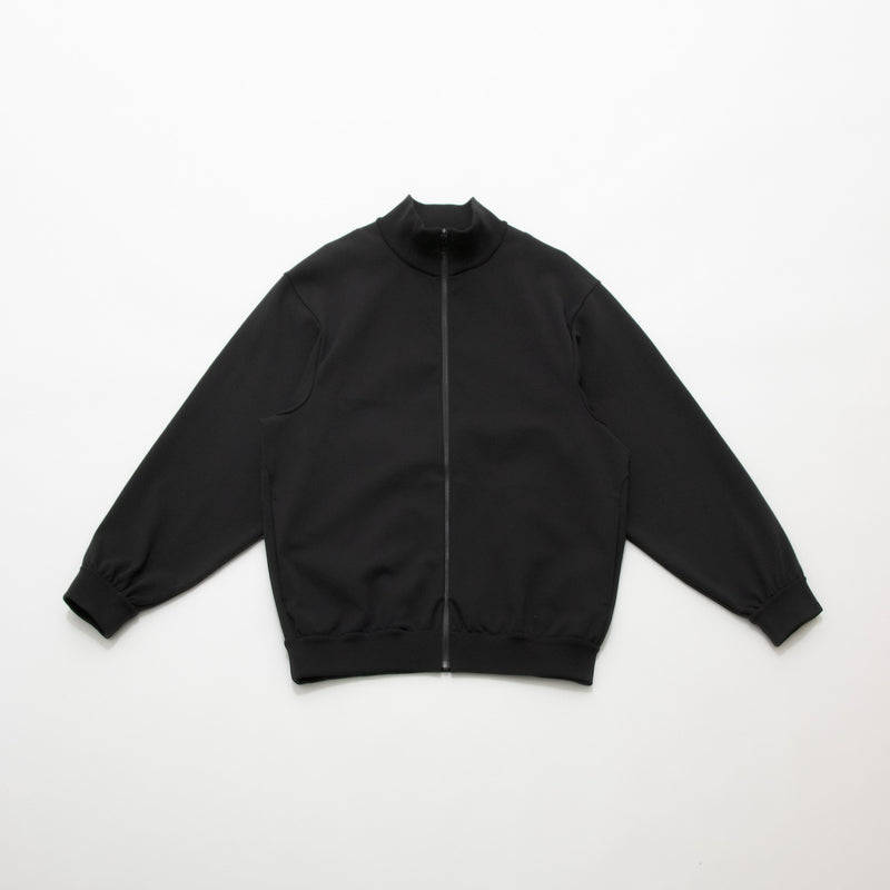 Nylon Jersey Track Jacket