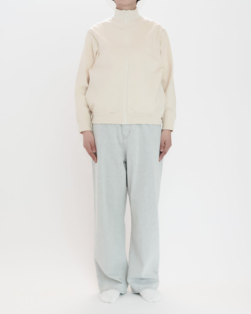 Nylon Jersey Track Jacket