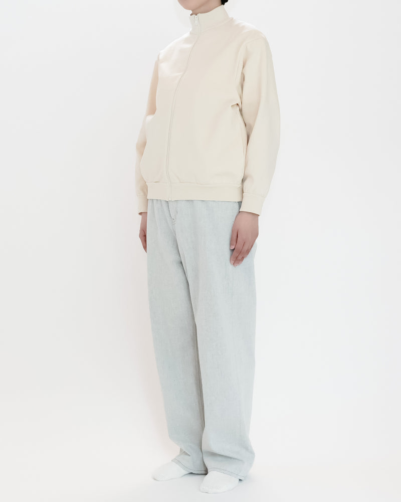 Nylon Jersey Track Jacket