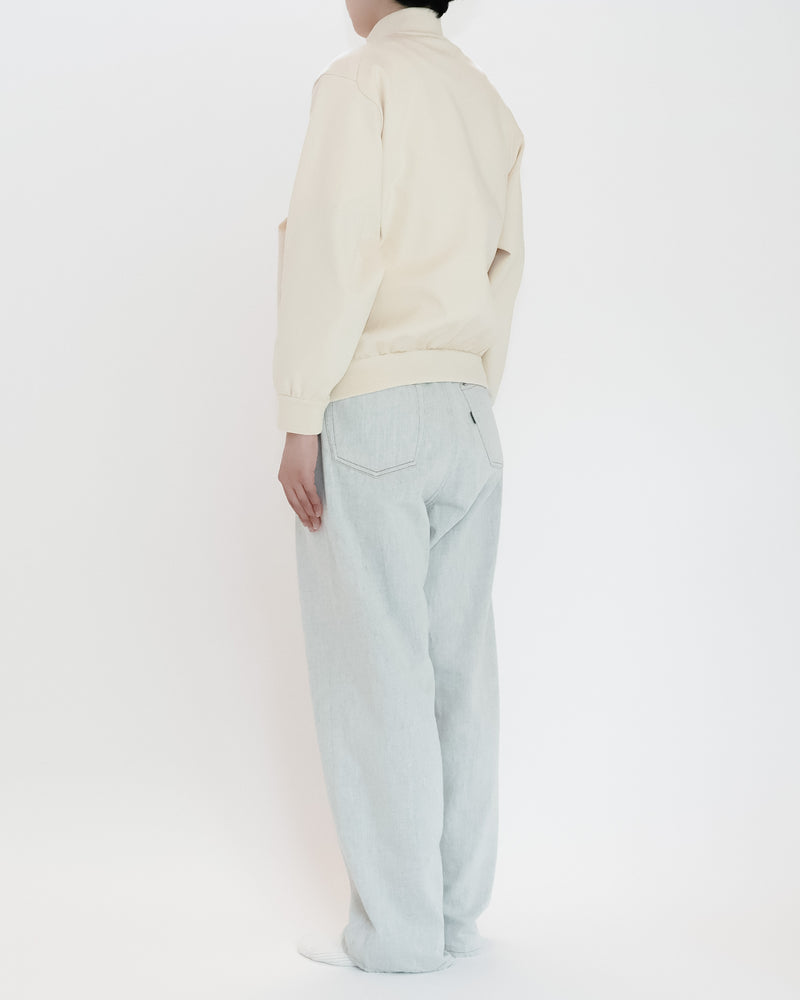 Nylon Jersey Track Jacket