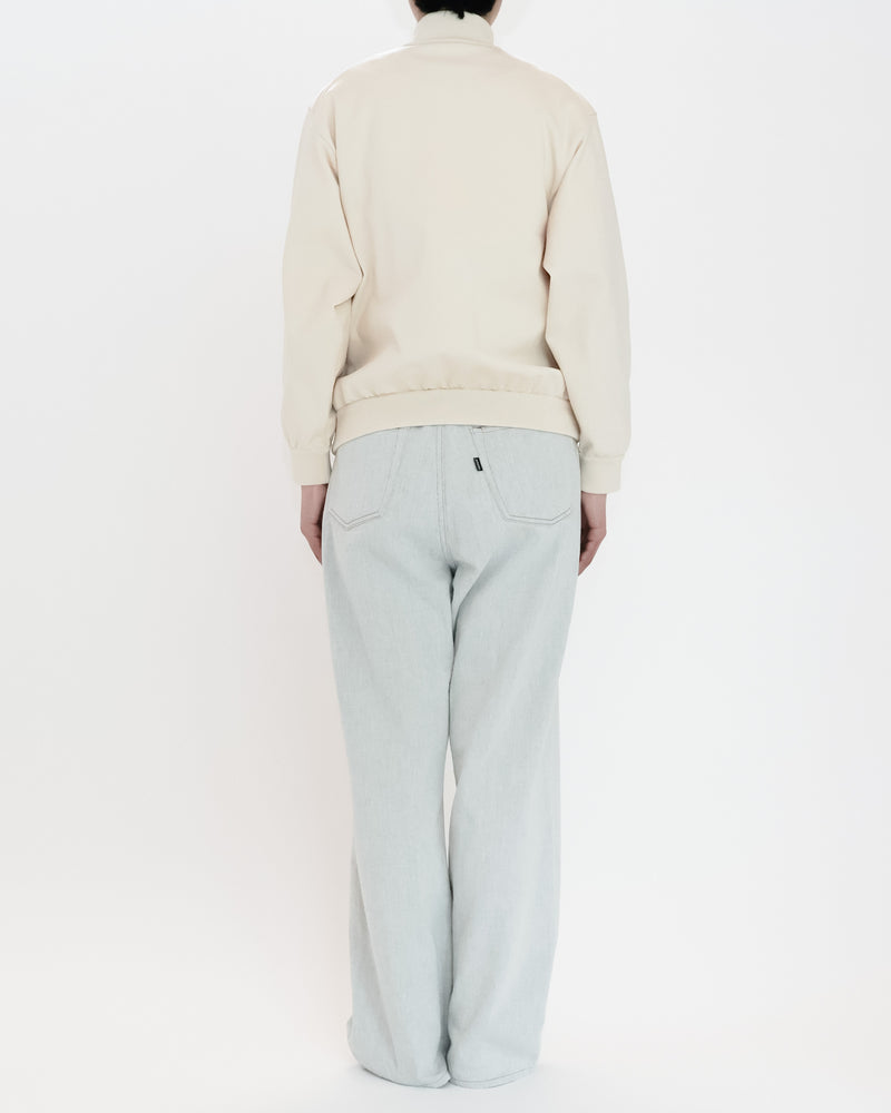 Nylon Jersey Track Jacket