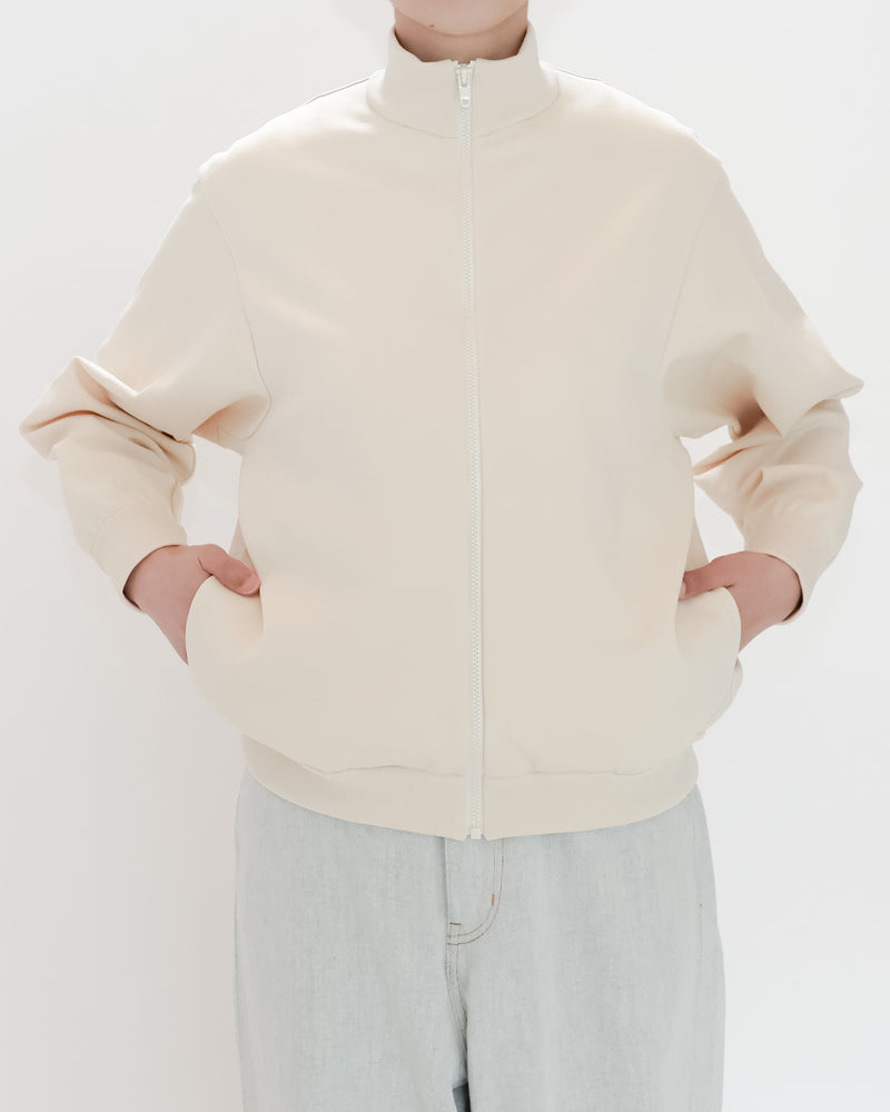 Nylon Jersey Track Jacket