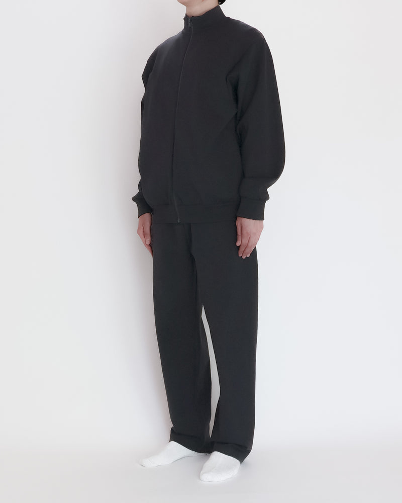 Nylon Jersey Track Jacket