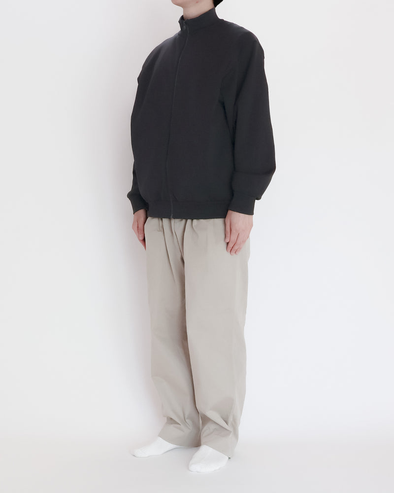 Nylon Jersey Track Jacket