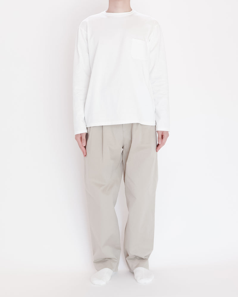 Long Sleeve Tubular T-shirts With Pocket