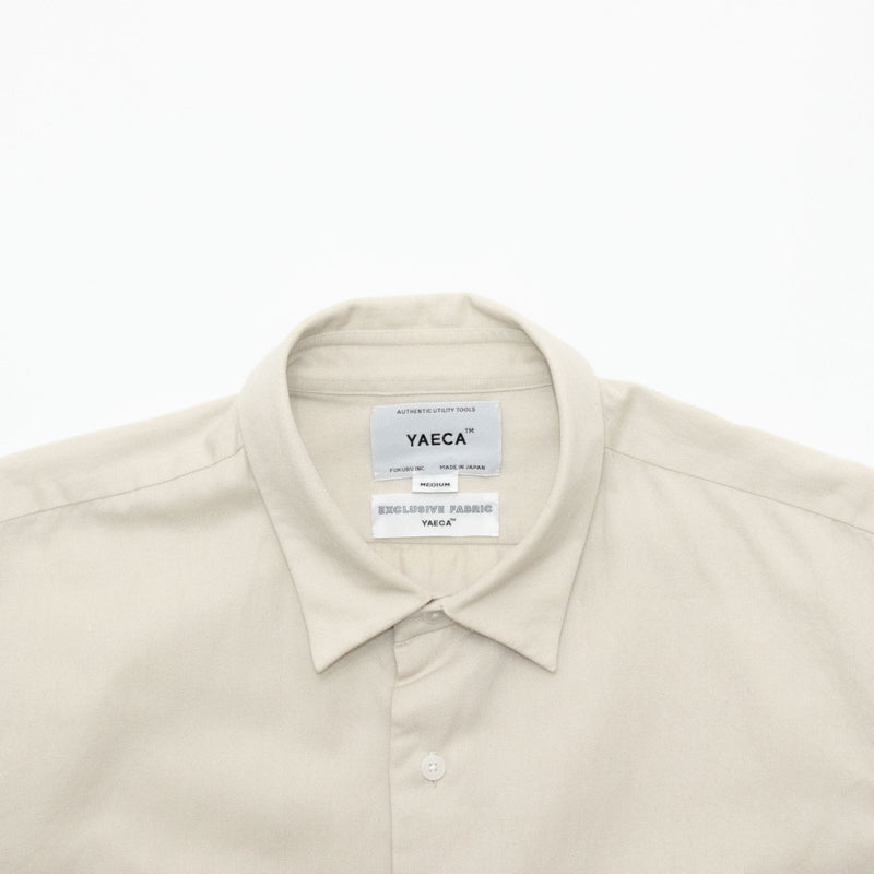 Button Shirt Wide with Flap Pocket