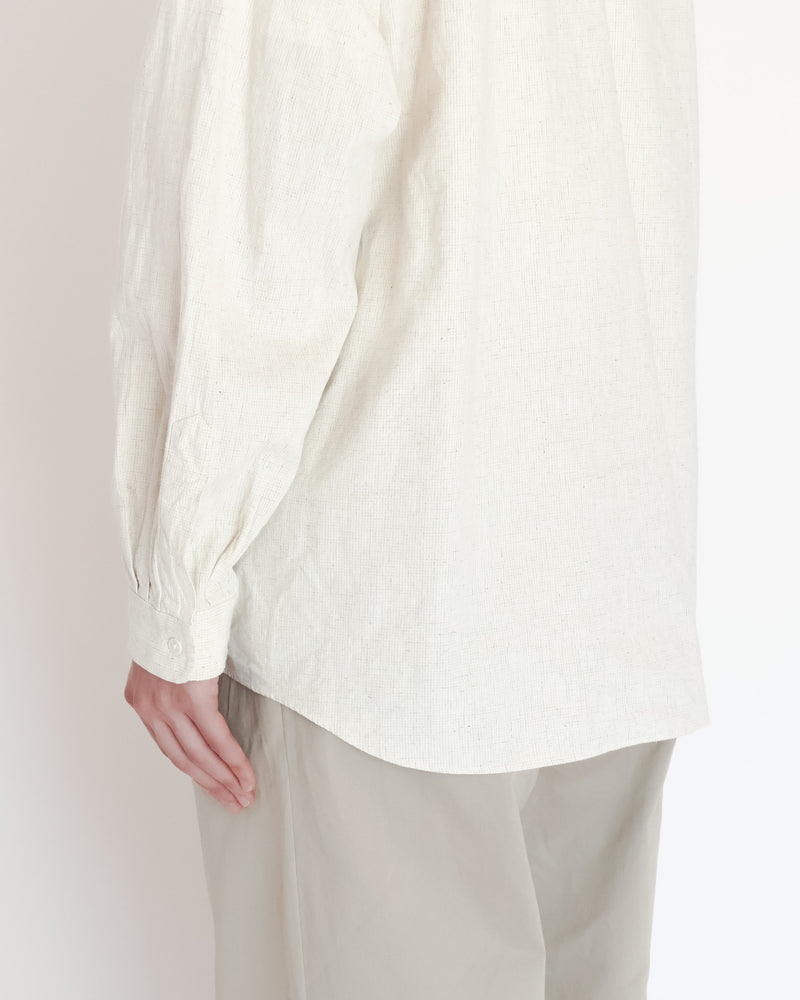 Button Shirt Wide with Flap Pocket