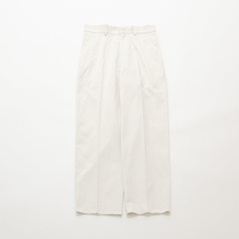 Chino Cloth Trousers Creased