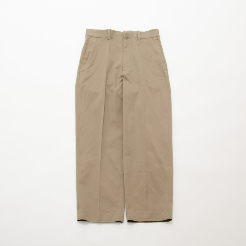 Chino Cloth Trousers Creased