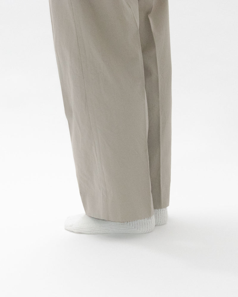 Chino Cloth Trousers Creased