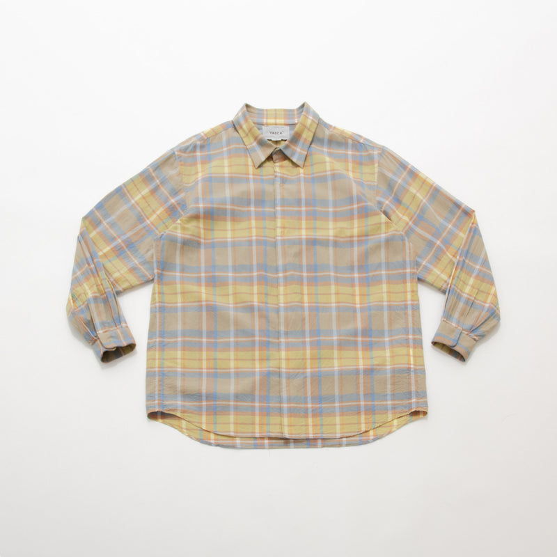 Madras Check Comfort Shirt Wide