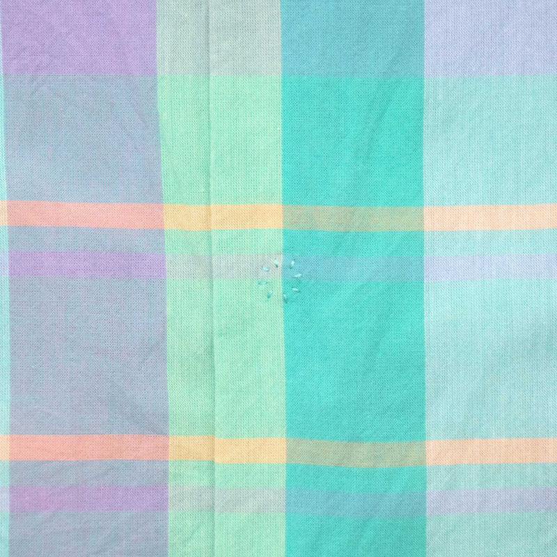 Madras Check Comfort Shirt Square Short