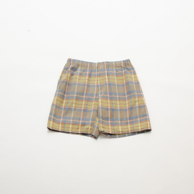 Madras Check Easy Shorts