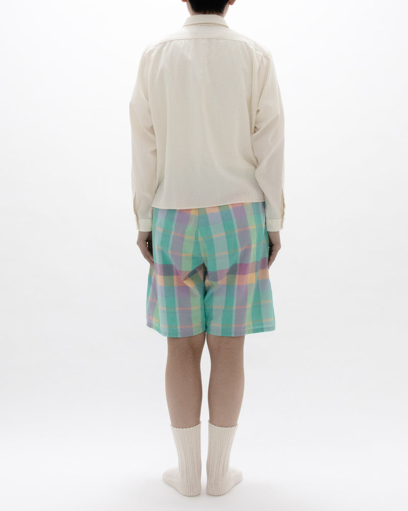 Madras Check Easy Shorts