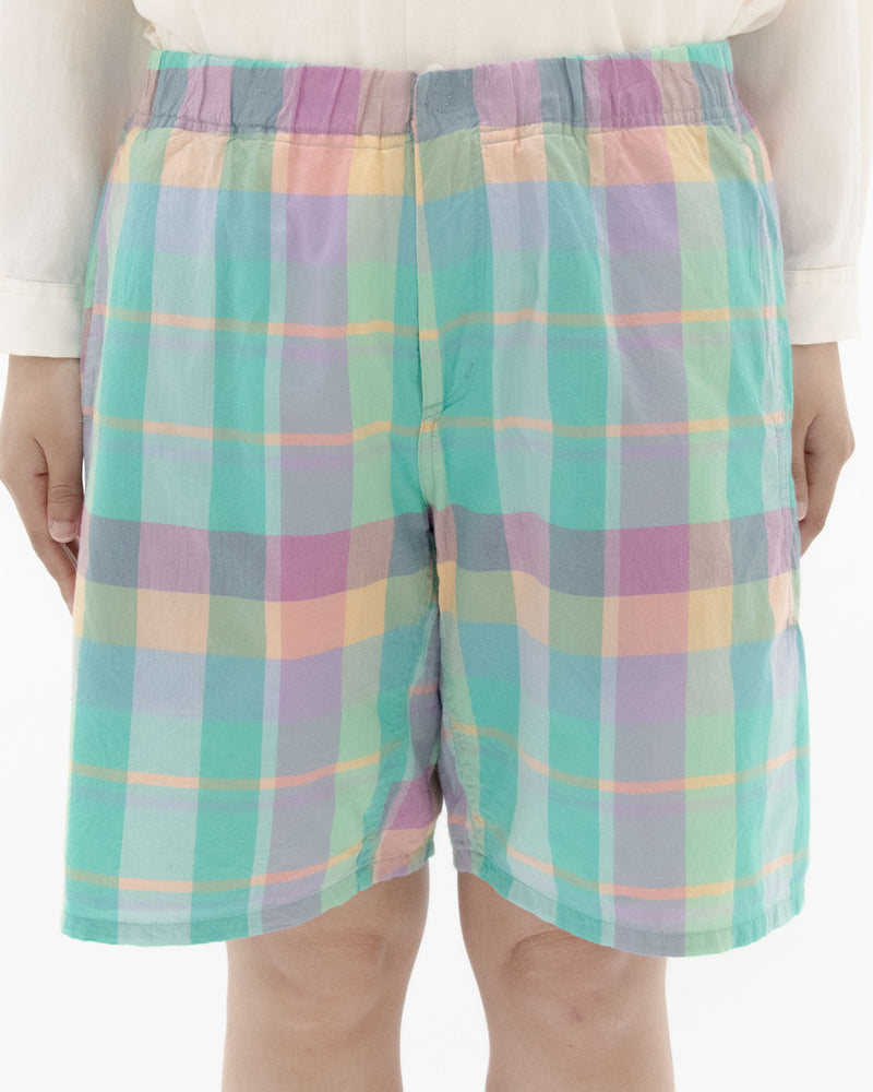 Madras Check Easy Shorts