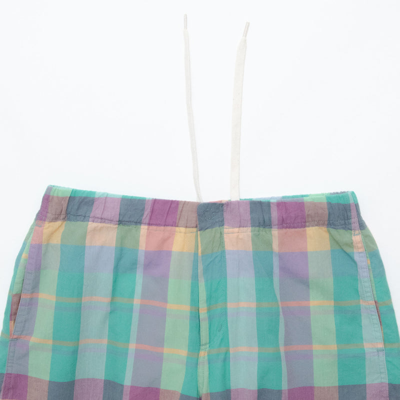 Madras Check Easy Shorts