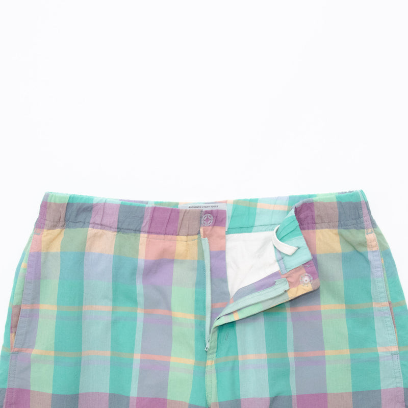 Madras Check Easy Shorts