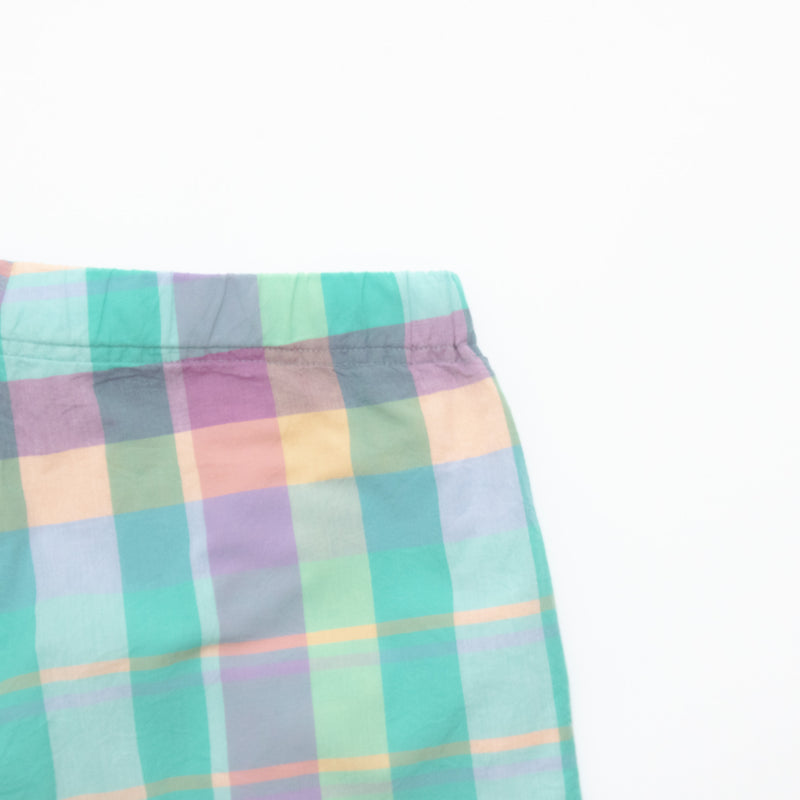 Madras Check Easy Shorts