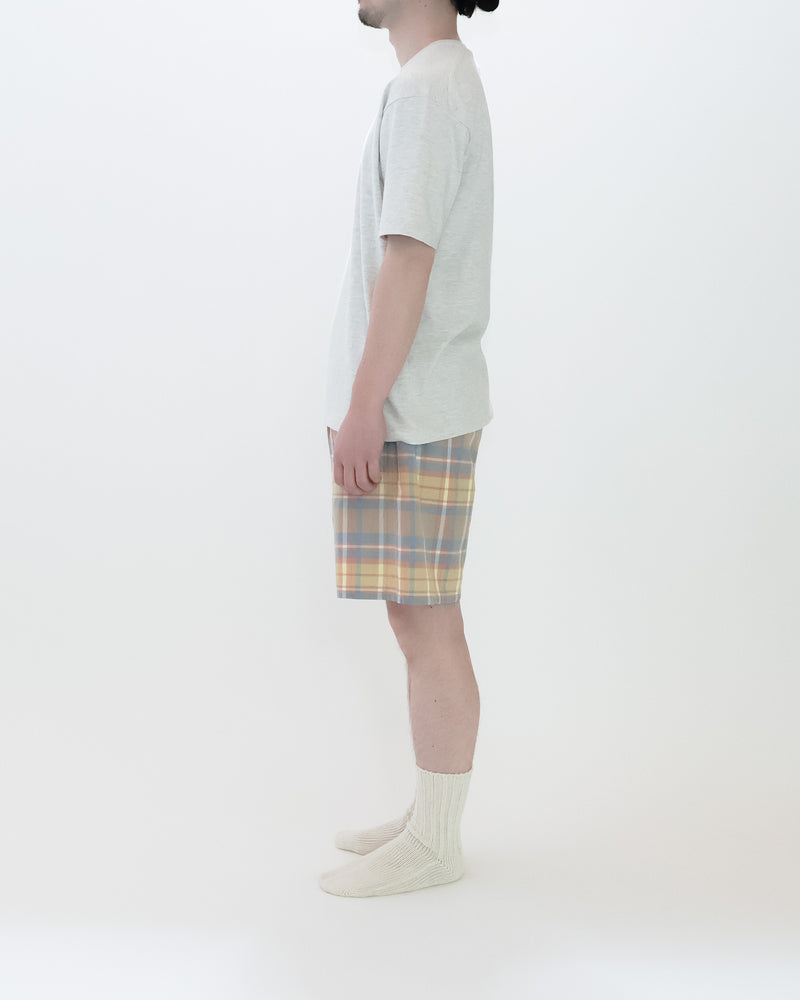 Madras Check Easy Shorts