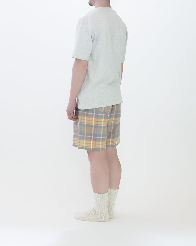 Madras Check Easy Shorts