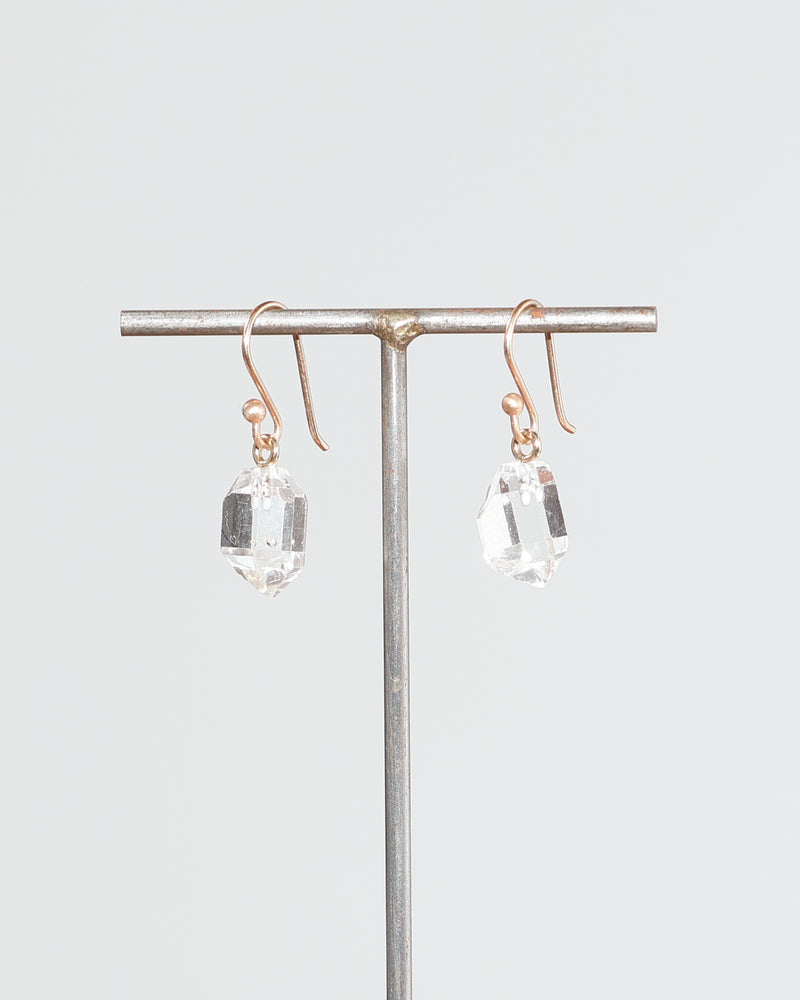 Earrings Herkimer Diamond