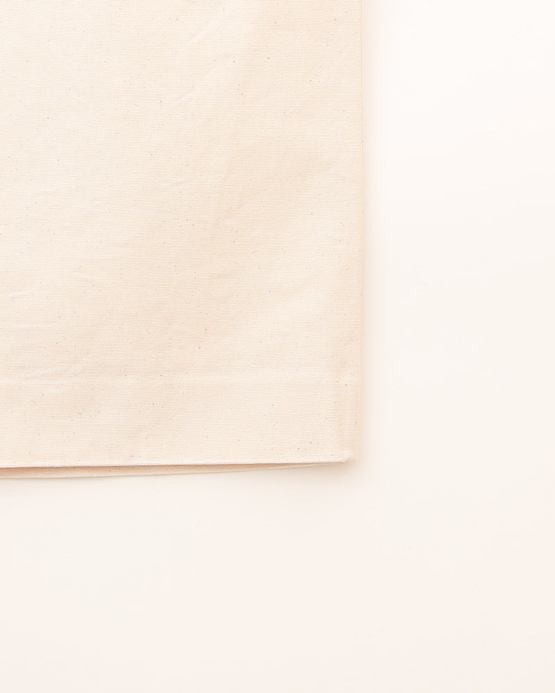 Cotton Duck Tuck Straight Trousers