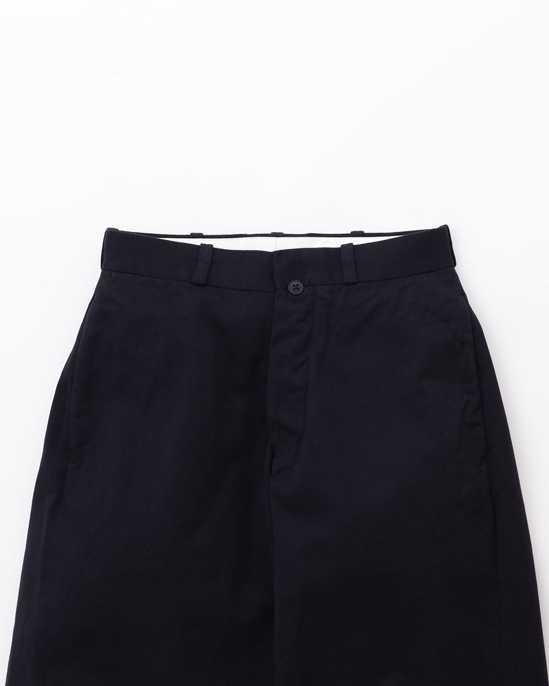 Chino Cloth Trousers Wide