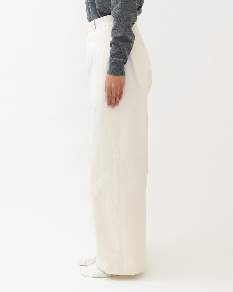Chino Cloth Trousers Wide