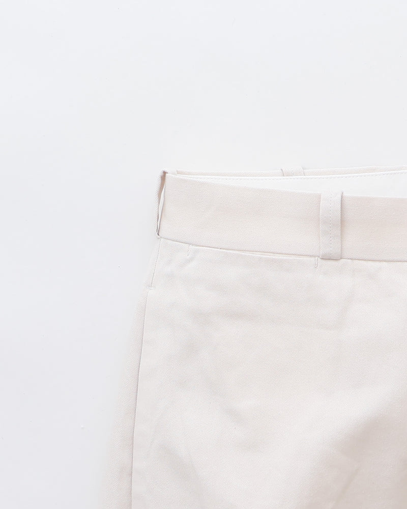 Chino Cloth Trousers Wide