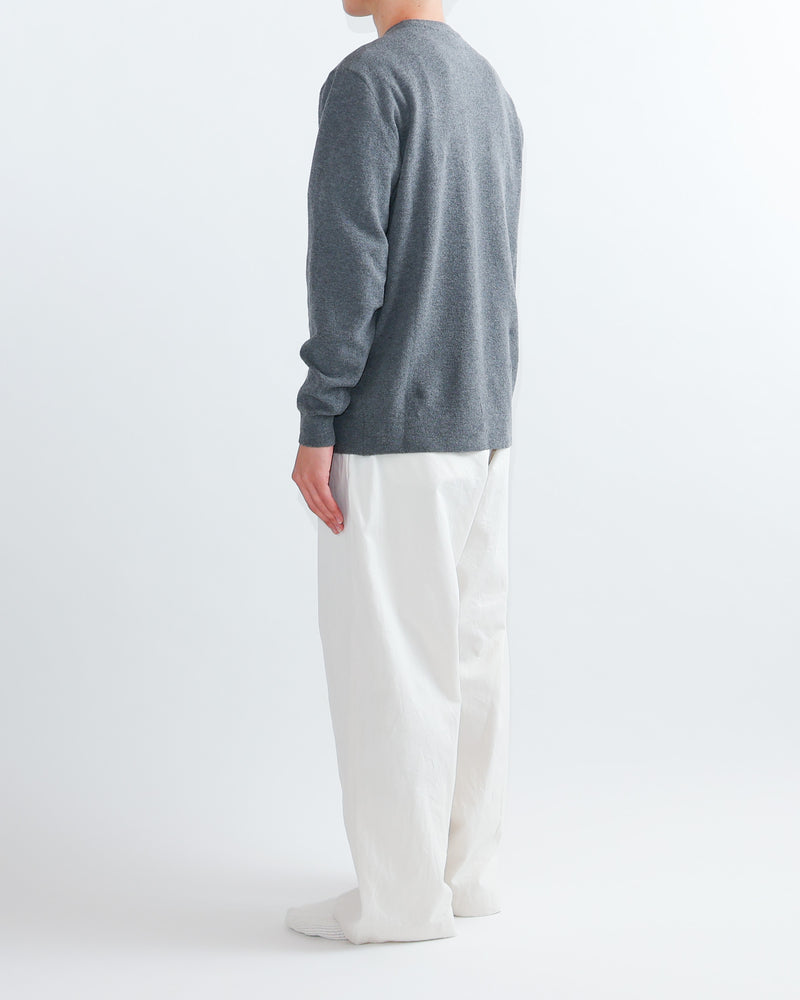 Chino Cloth Trousers Wide Straight