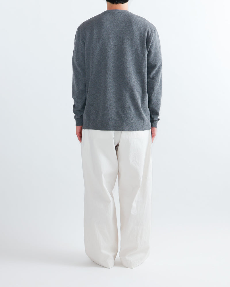 Chino Cloth Trousers Wide Straight