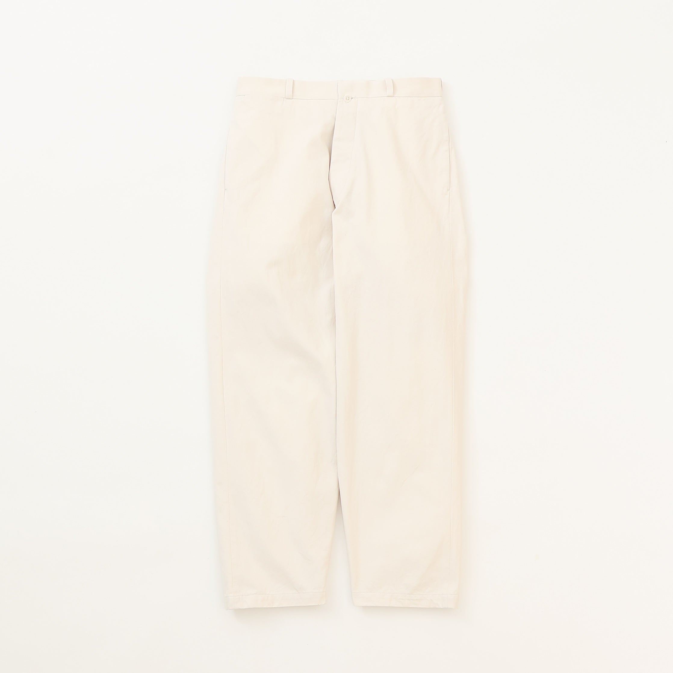 Chino Cloth Trousers Wide Tapered – YAECAYA