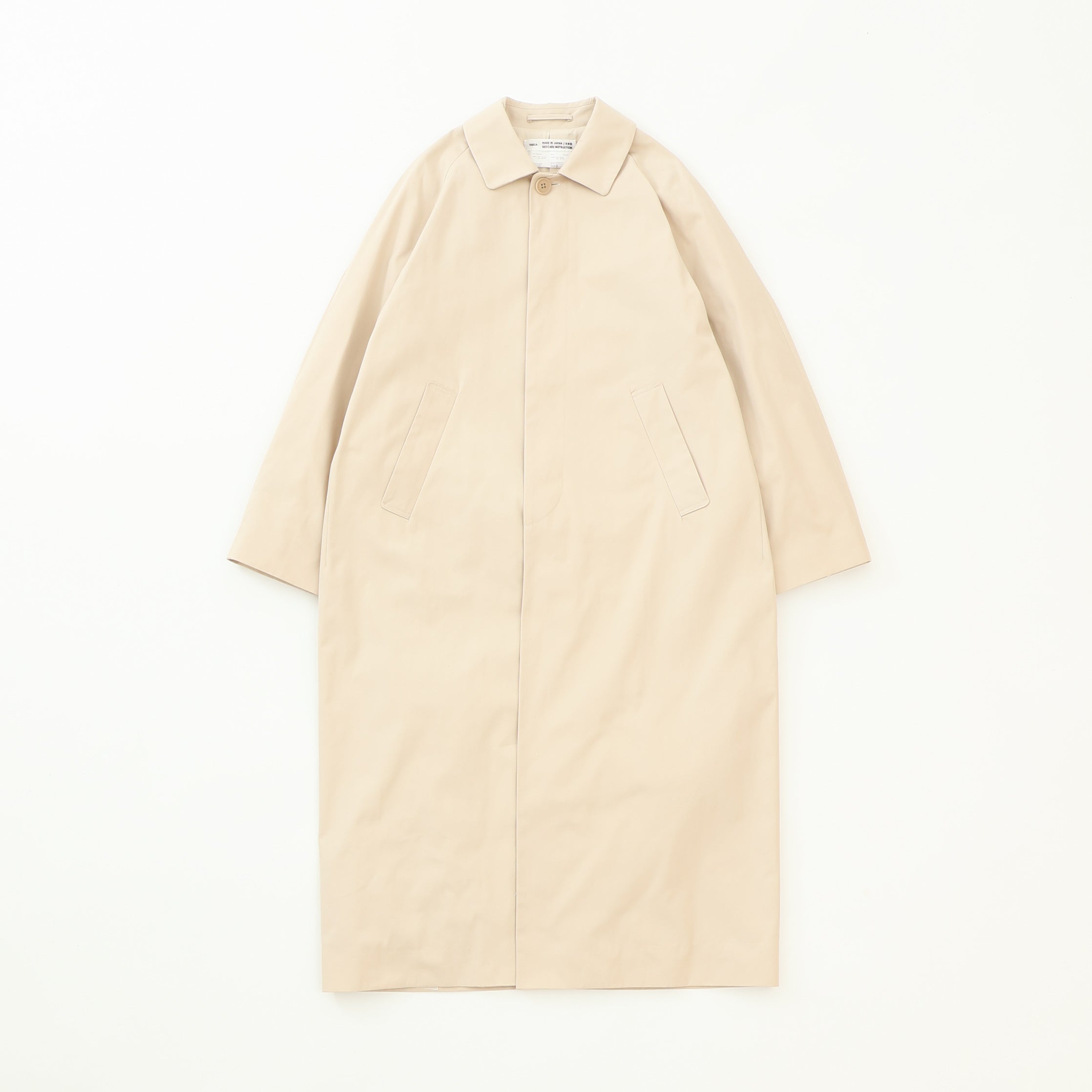 Balmacaan Coat Long – YAECAYA