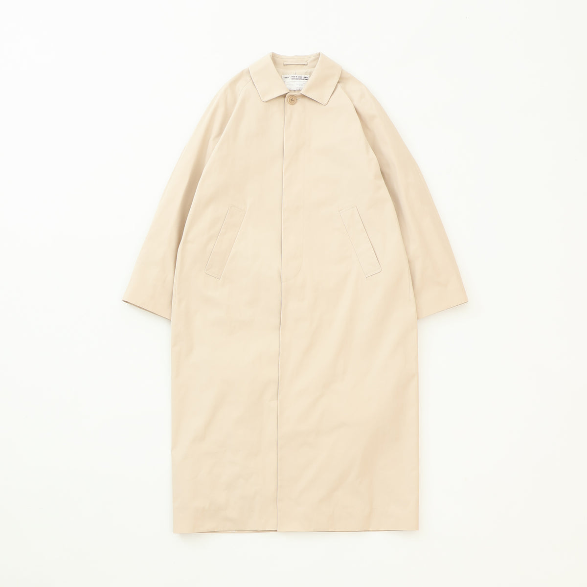 Balmacaan Coat Long – YAECAYA