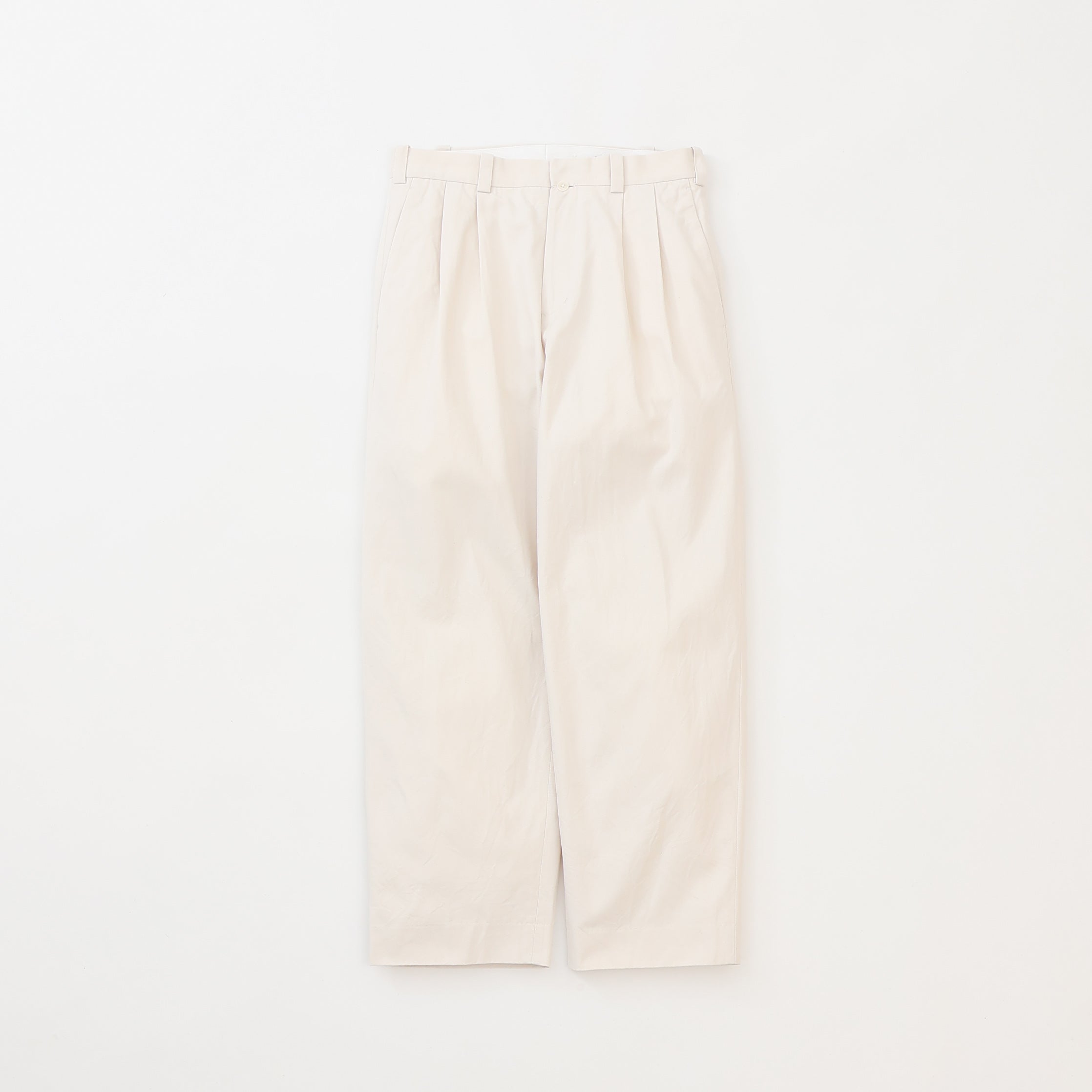 YAECA CHINO TROUSERS 2TUCK STRAIGHTパンツ Chino Trousers Two-Tuck Straight – YAECAYA