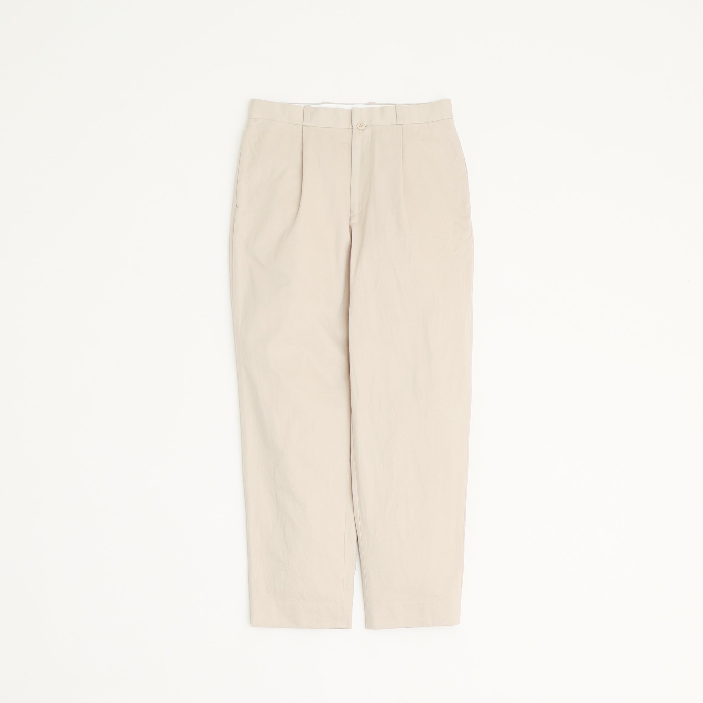 Chino Trousers Tuck Tapered – YAECAYA