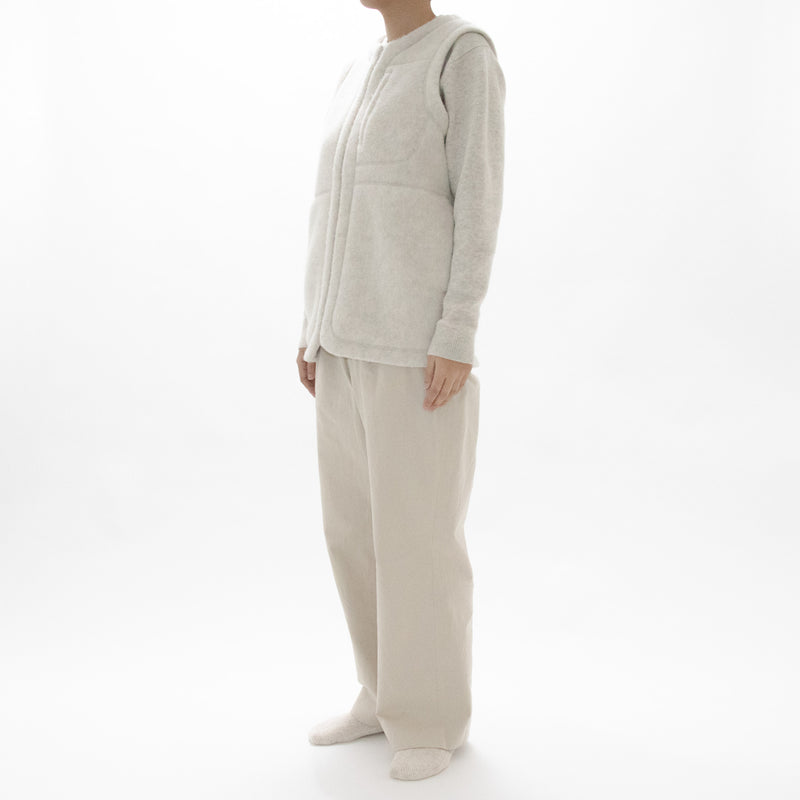 Natural Wool Fleece Liner Vest